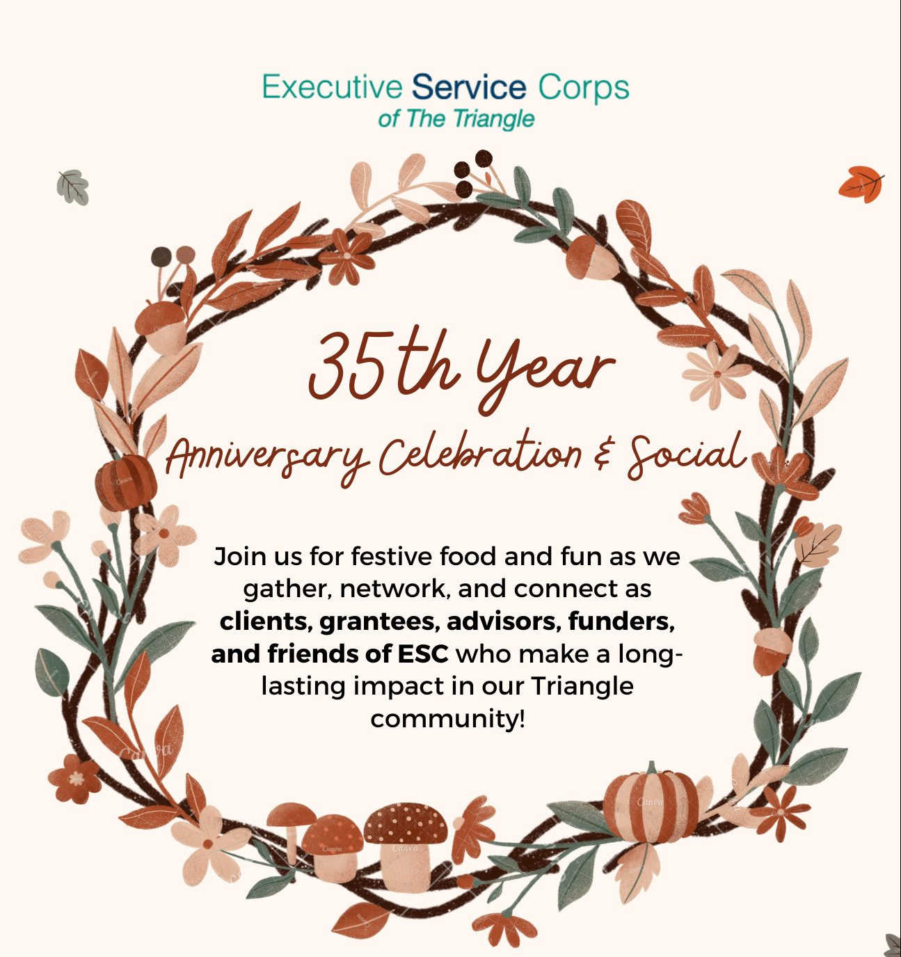 ESC 35th Year Anniversary Celebration & Social – Executive Service ...
